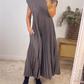 Women's Pleated Simple Elegant Dress