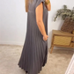 Women's Pleated Simple Elegant Dress