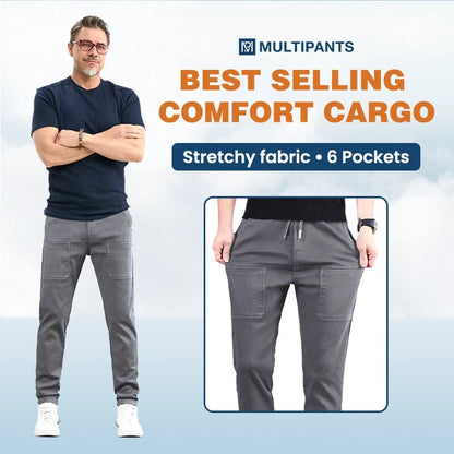 🔥Last Day Sale 49%🔥Men's High Stretch Multi-pocket Skinny Cargo Pants