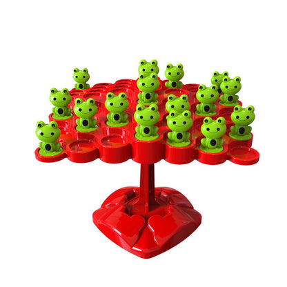 🐸Montessori Frog Balance Tree Game