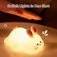 🔥HOT SALE - Big Face Rabbit Silicone Night Light