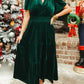 💃Fewelen maxi-jurk met laagjes voor dames - Vroege kerstuitverkoop 49% KORTING (gratis verzending)