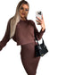 🔥HOT SALE🔥✨🥻Knit Pullover Sweater and Cami Dress Set(47%OFF)