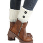 Short Twist Button Foot Cover