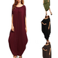💖Mother's Day Pre-sale💖Bamboo V Neck Draped Dress