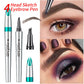 🔥Buy 1 Get 1 Free🔥-3D Waterproof Microblading Eyebrow Pen 4 Fork Tip Tattoo Pencil