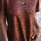 🔥LAST DAY 49% OFF🔥Gold Foil Short-sleeved T-shirt