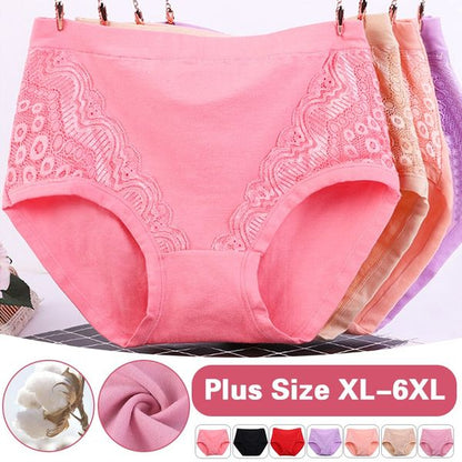 ⏰New Years Sale🔥Buy 1 Get 3🔥Plus Size High Waist Leak Proof Cotton Panties