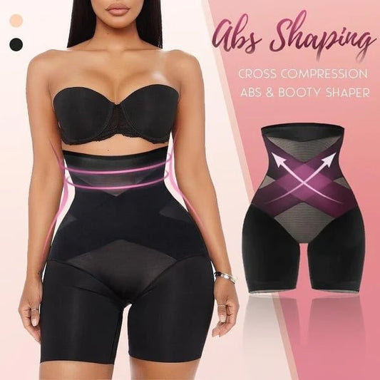 2023 New Cross Compression High Waisted Shaper