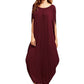 💖Mother's Day Pre-sale💖Bamboo V Neck Draped Dress
