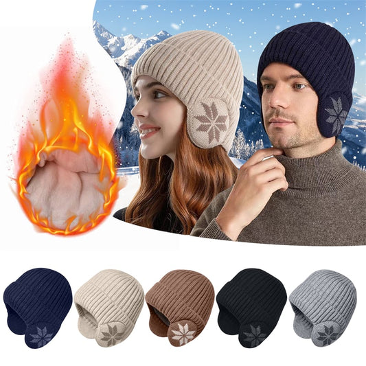 ❄Winter Beanie Hat Scarf Sets Warm Knit Hat😍