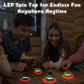 🔥Buy 2 Get 1 FREE（3pcs)🎁Music Flashing Spinners Toy With Launcher