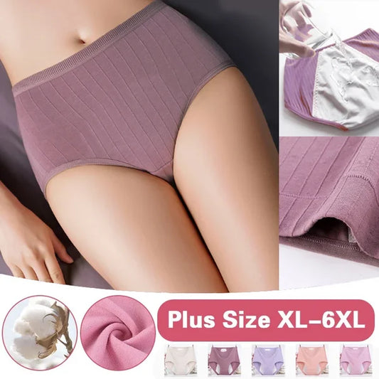 High Waist🔥 Buy 1 Get 3🔥Cotton Antibacterial & Leak-proof Physiological Underwear