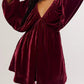 HOT SALE 49% OFF - Portia Velvet Mini Dress