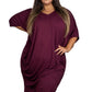 💖Mother's Day Pre-sale💖Bamboo V Neck Draped Dress