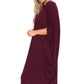 💖Mother's Day Pre-sale💖Bamboo V Neck Draped Dress