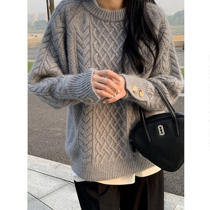 🎅Christmas Sale🎄 - 49% off🔥✨Casual Solid Color Knitted Sweater