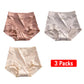 Pay1 Get 3🔥 Premium Satin Antibacterial Ice Silk Moisture Absorbent Panties