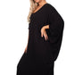 💖Mother's Day Pre-sale💖Bamboo V Neck Draped Dress