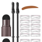 🔥 SALE 50% OFF 🔥 2024 New Eyebrow Stamp Stencil Kit