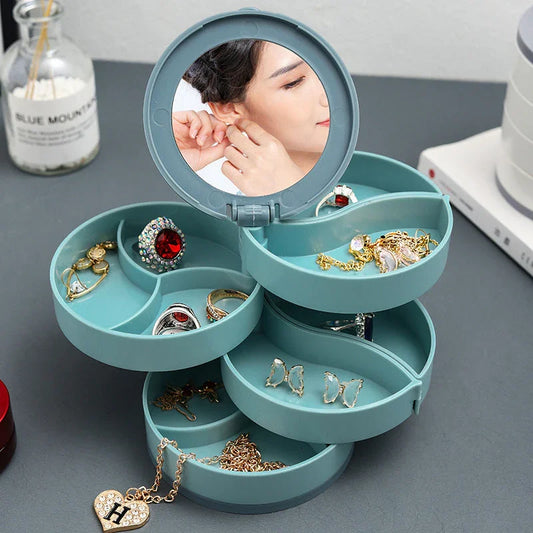 4 Layers Rotatable Jewelry Storage Box🎁