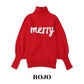 🎄🎅The best Christmas gift -merry turtleneck sweater