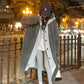 2-Layered Faux Lambswool Hooded Coat Jacket